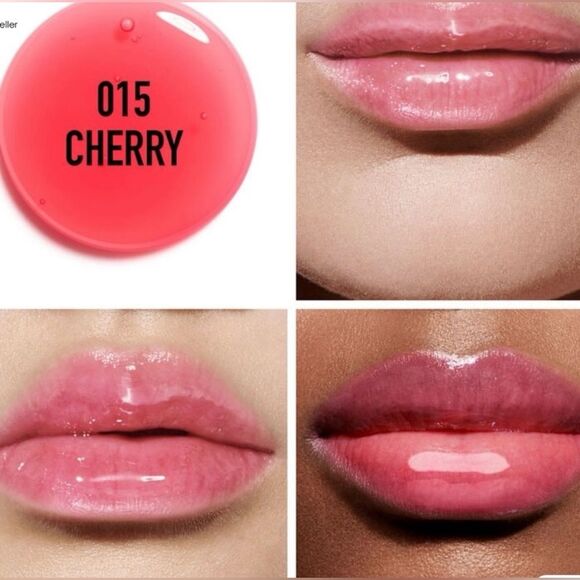 Dior #015 Lip Glow Oil - Cherry Pink - Picture 2 of 3
